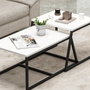 Hanah Home Mesa de Centro Minimal - Blanco
